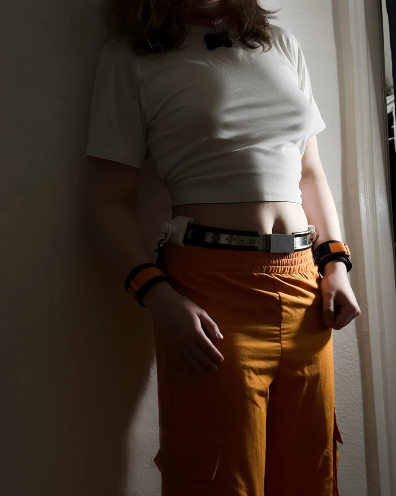 Outdoor wall portrait with graffiti